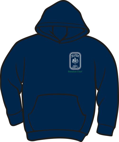 Fairfax County Safety Officer Battalion Chief Lightweight Hoodie