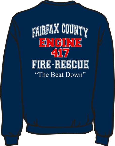 FS417 F&R Engine Heavyweight Sweatshirt