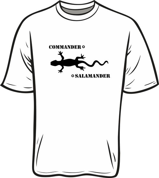 scratch garden salamander t shirt