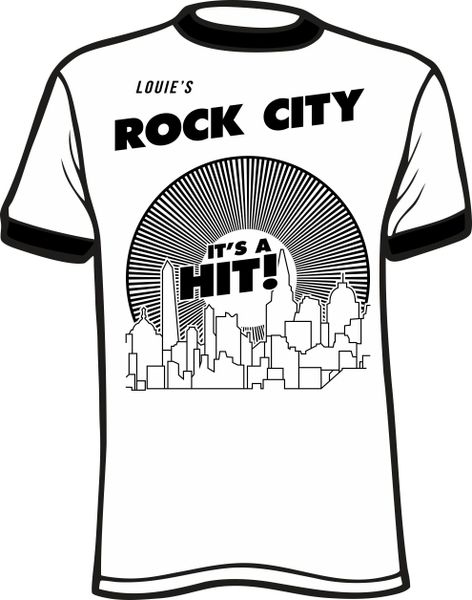 Louie's Rock City Ringer T-Shirt