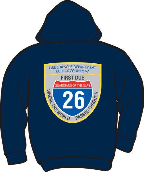 FS426 Patch Heavyweight Hoodie