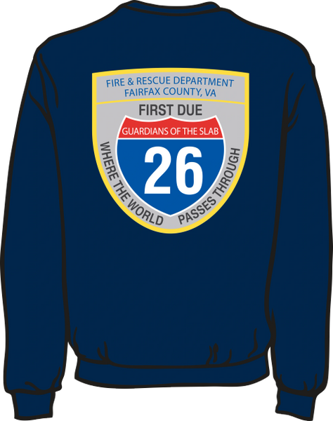 FS426 Patch Heavyweight Sweatshirt