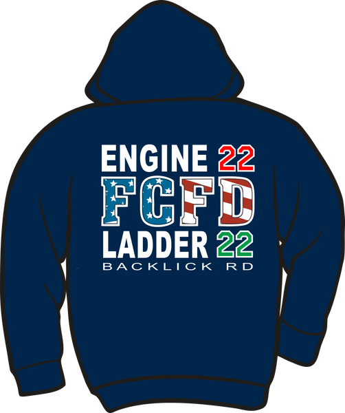 FS422 Flag Lightweight Hoodie