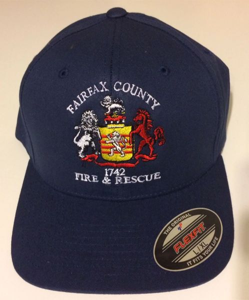 Fairfax County Fire & Rescue Hat - Moisture Wicking Flexfit