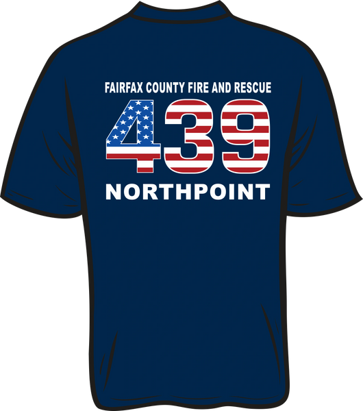 FS439 Flag T-shirt