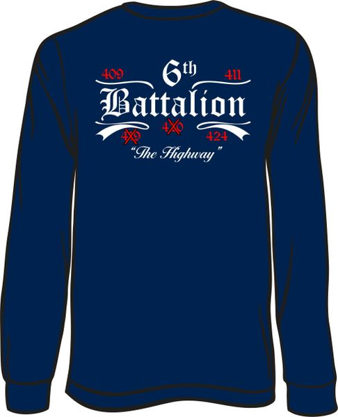 Battalion 6 no 19 or 20 Long-Sleeve T-Shirt