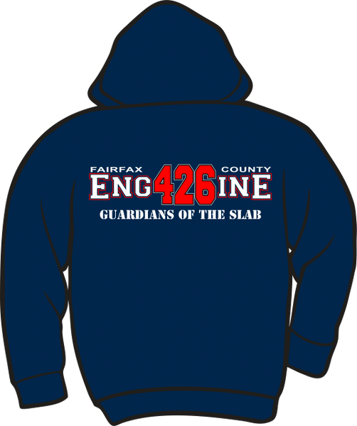 FS426 Eng426ine Heavyweight Zipper Hoodie | Tee Street Ink