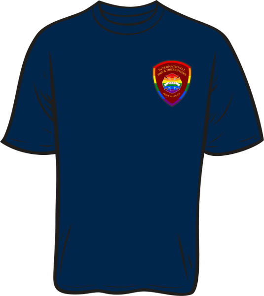 IEFPA Shield T-shirt Front Only