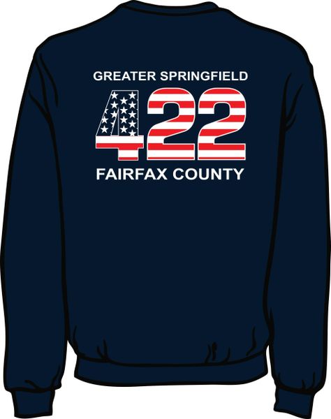 FS422 Volunteer Flag Heavyweight Sweatshirt