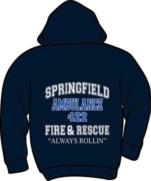 Volunteer FS422 Ambulance Hoodie