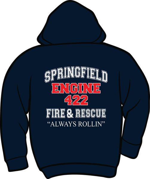 Volunteer FS422 Engine Hoodie