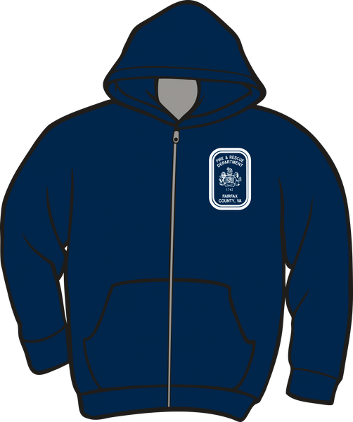 Volunteer FS422 Engine Zipper Hoodie