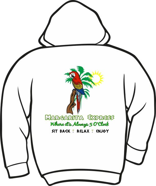 Magarita Express 5 o'clock somewhere Hoodie