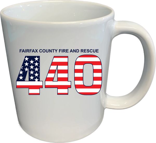 Station 40 Flag Coffee Mug