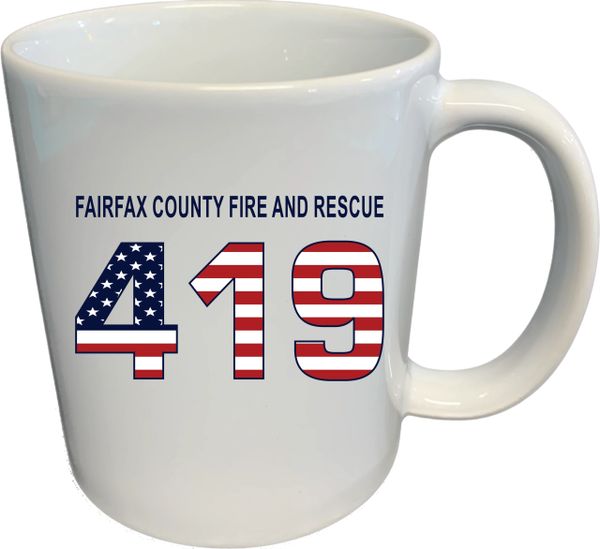 Station 19 Flag Coffee Mug