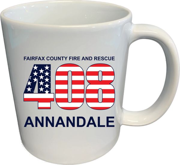 Station 8 Flag Coffee Mug