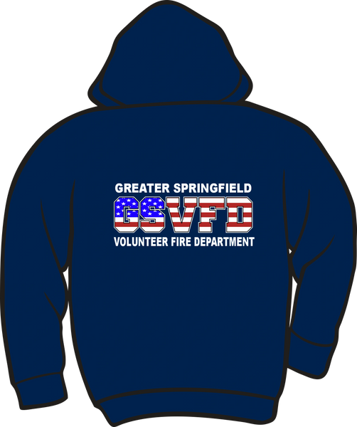 Greater Springfield Volunteer Fire Department Heavyweight Hoodie
