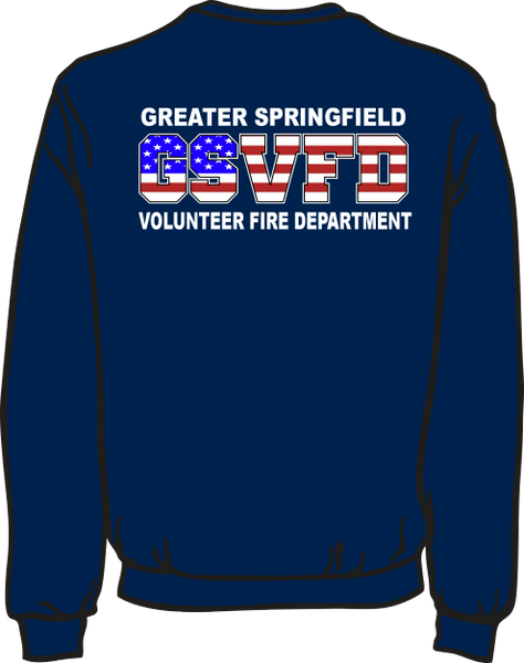 Greater Springfield Volunteer Fire Department Heavyweight Sweatshirt