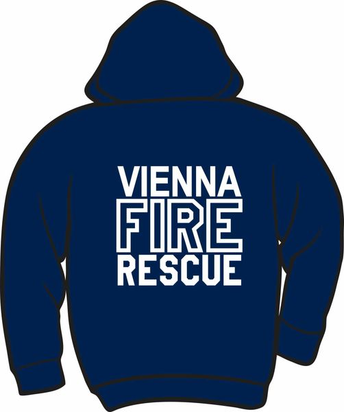 Vienna Volunteer Fire Department Heavyweight Hoodie
