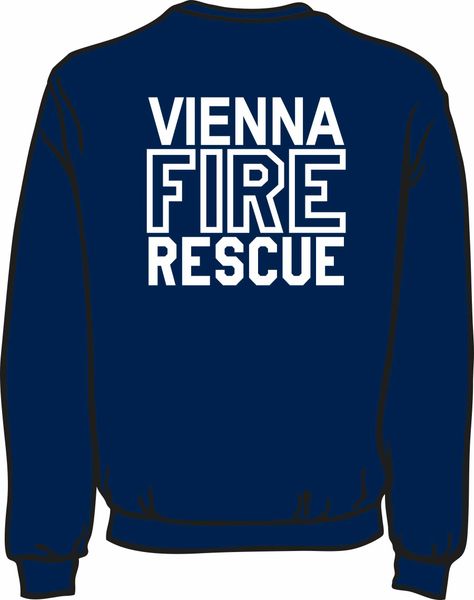 Vienna Volunteer Fire Department Heavyweight Sweatshirt