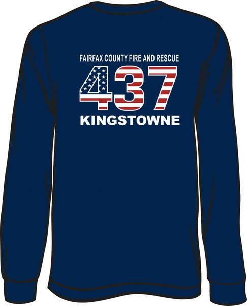 FS437 Flag Long-Sleeve T-shirt