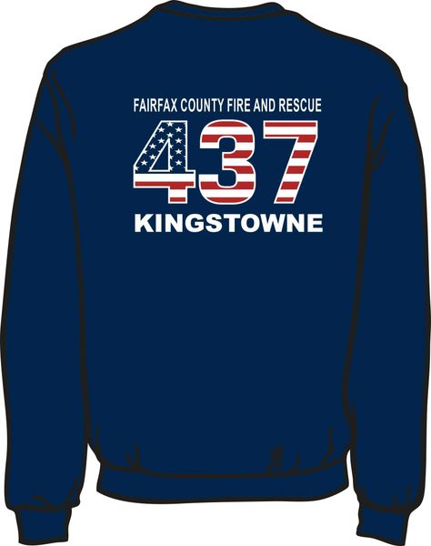 FS437 Flag Lightweight Sweatshirt