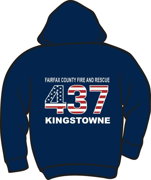 FS437 Flag Heavyweight Hoodie