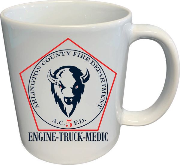 Arlington Station 5 Engine Coffee Mug