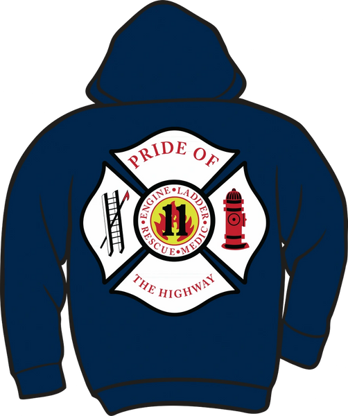 FS411 Fire & Rescue Heavyweight Hoodie