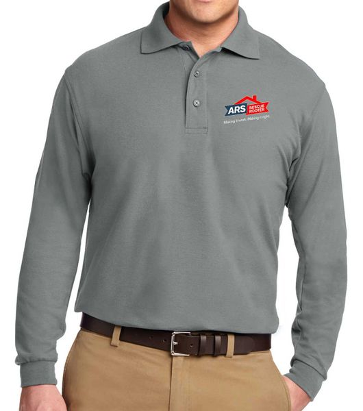 ARS Silk Touch Long-Sleeve Polo