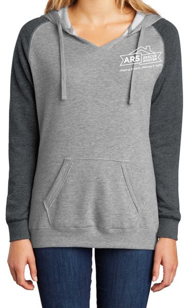 ARS Ladies Lightweight Fleece Raglan Hoodie