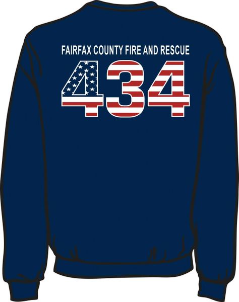 FS434 Flag Heavyweight Sweatshirt