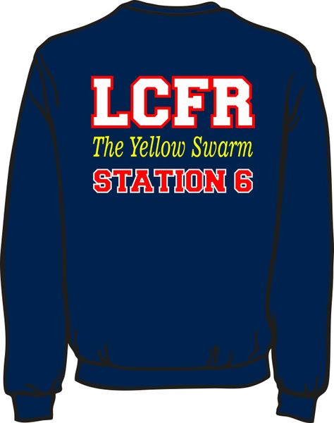 Central Ashburn Yellow Swarm Heavyweight Sweatshirt