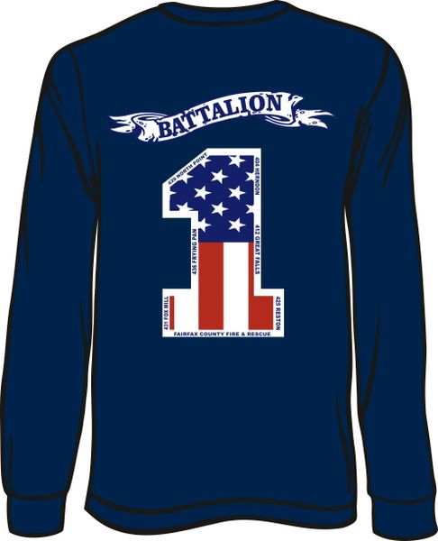 Battalion 1 Long-Sleeve T-Shirt