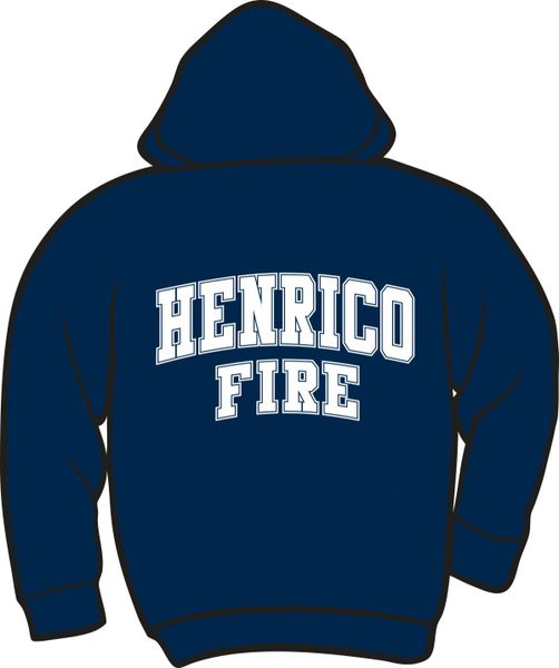 Henrico Fire Station 11 Fire Department Heavyweight Zip Hoodie