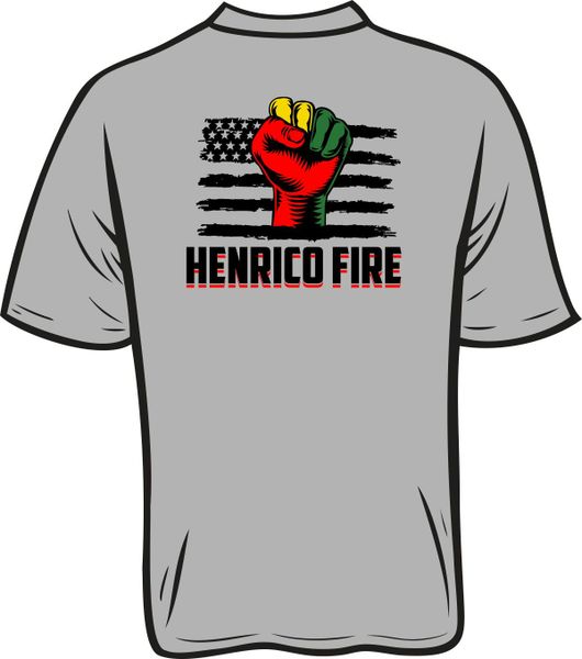 Henrico Fire Juneteenth T-Shirt