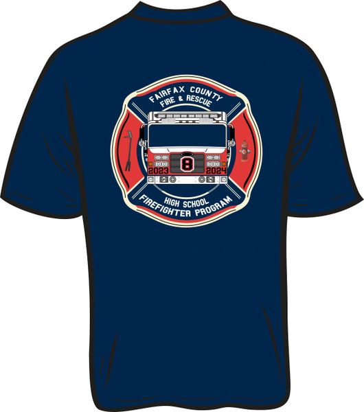 Fairfax High School Firefighters T-Shirt