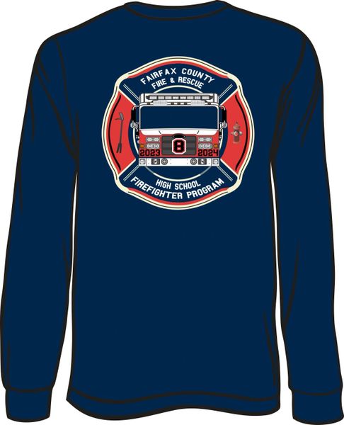 Fairfax High School Firefighters Long-Sleeve T-Shirt