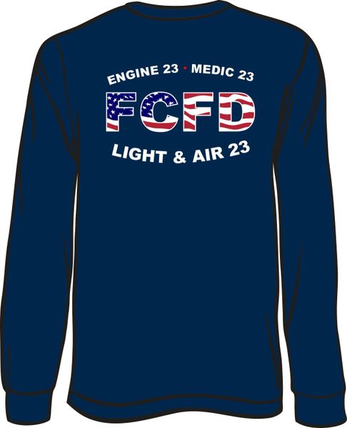 FS436 Flag Long-Sleeve T-shirt