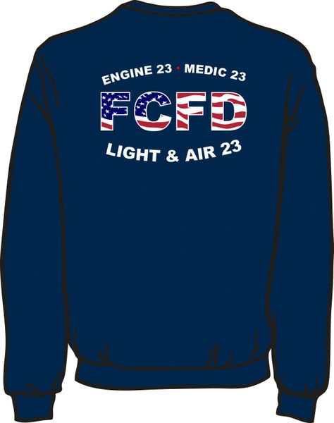 FS436 Flag Heavyweight Sweatshirt