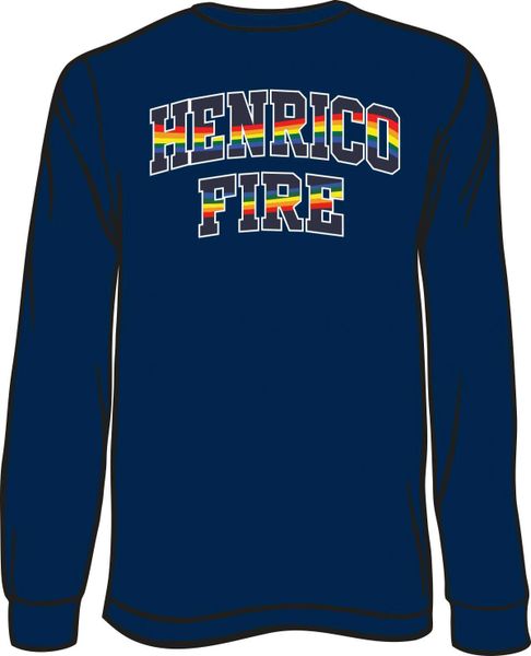 Henrico Fire Pride Long-Sleeve T-Shirt