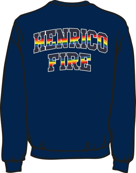 Henrico Fire Pride Lightweight Sweatshirt
