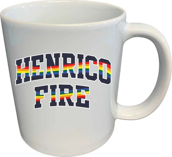 Pride Mug for Henrico Fire Department