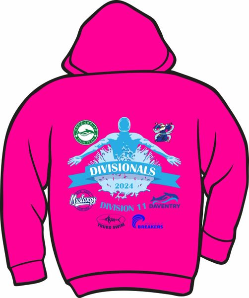 Pink 2024 Divisionals Hoodie Division 11