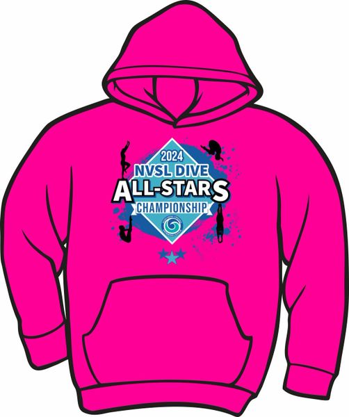 2024 All Stars Pink Hoodie