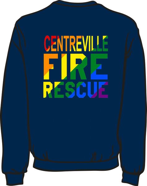 CVFD Pride Lightweight Sweatshirt