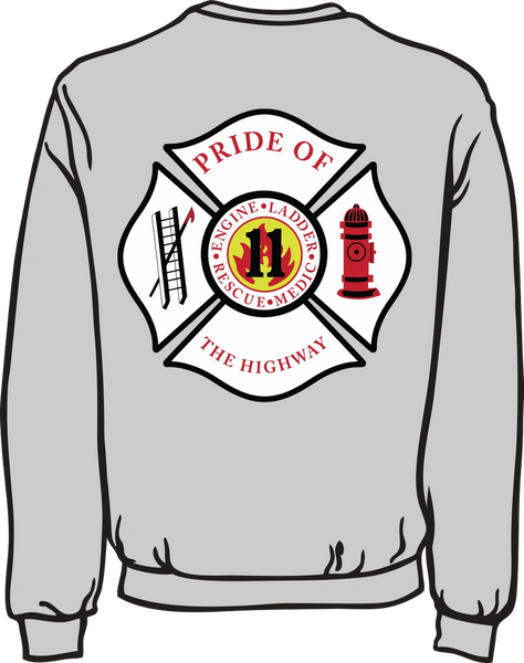 FS411 Fire & Rescue Heavyweight Sweatshirt