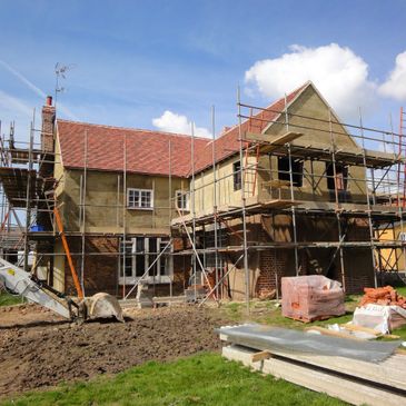 Grade two listed house extension