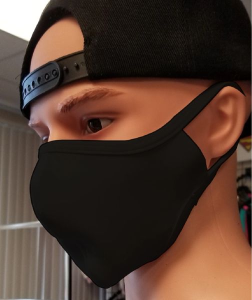 Plain Masks Black at Cost.