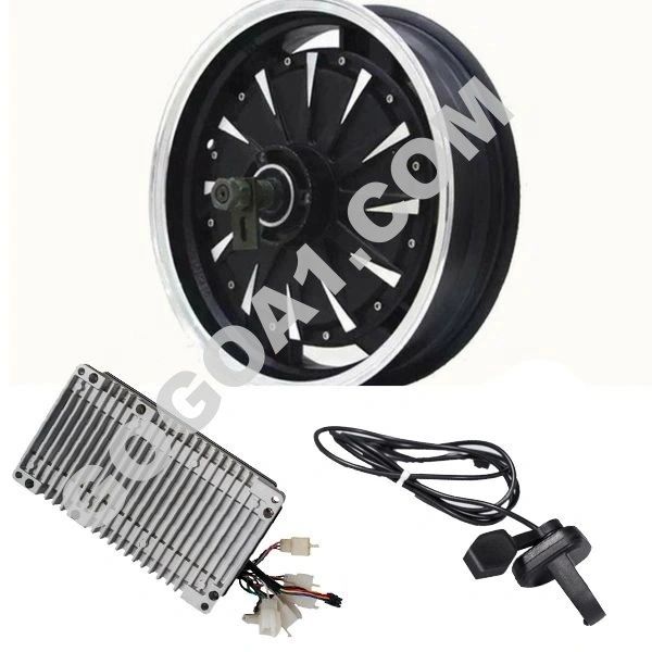 17inch 3000W Brushless Electric Motorcycle Hub Motor GoGoA1